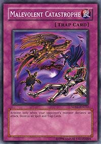 Amazon.com: Yu-Gi-Oh! - Malevolent Catastrophe (SDRL-EN032